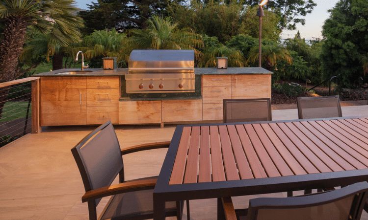 BBQ Kitchen Island