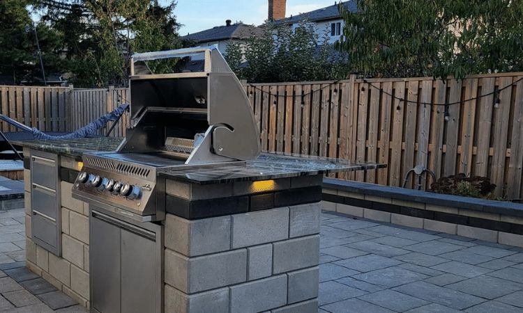 BBQ Kitchen Island