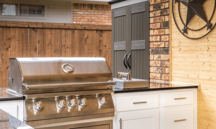 BBQ Kitchen Island